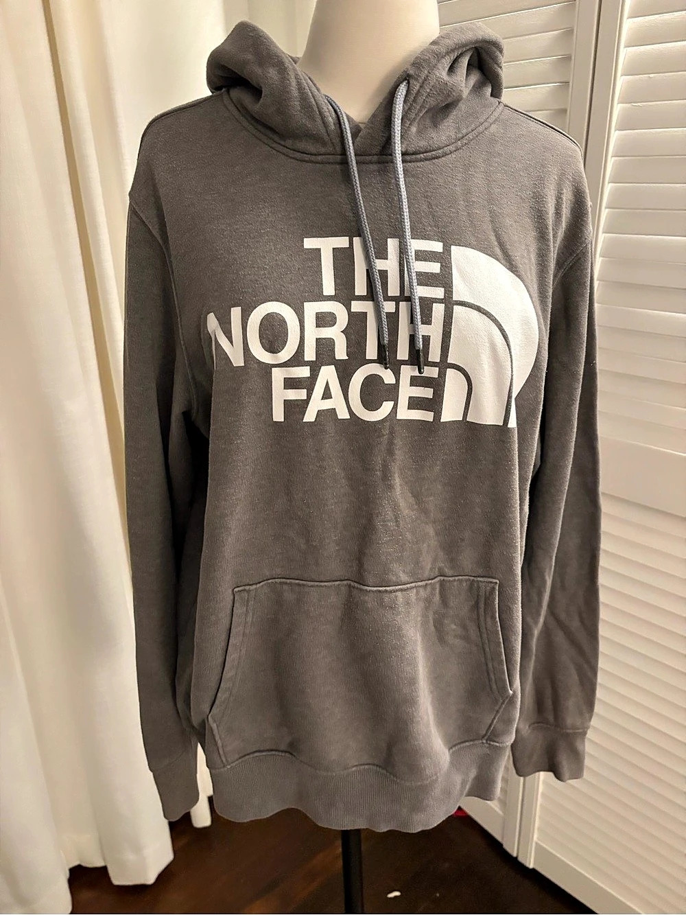 The North Face Half Dome Pullover Hoodie Gray Size Medium